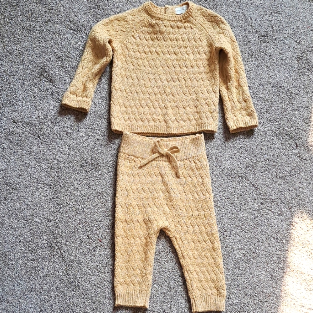 Quincy Mae Cozy Knit Sweater and Pants Set